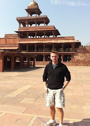 The royal city at Fatehpur Sikri, Rajasthan, India